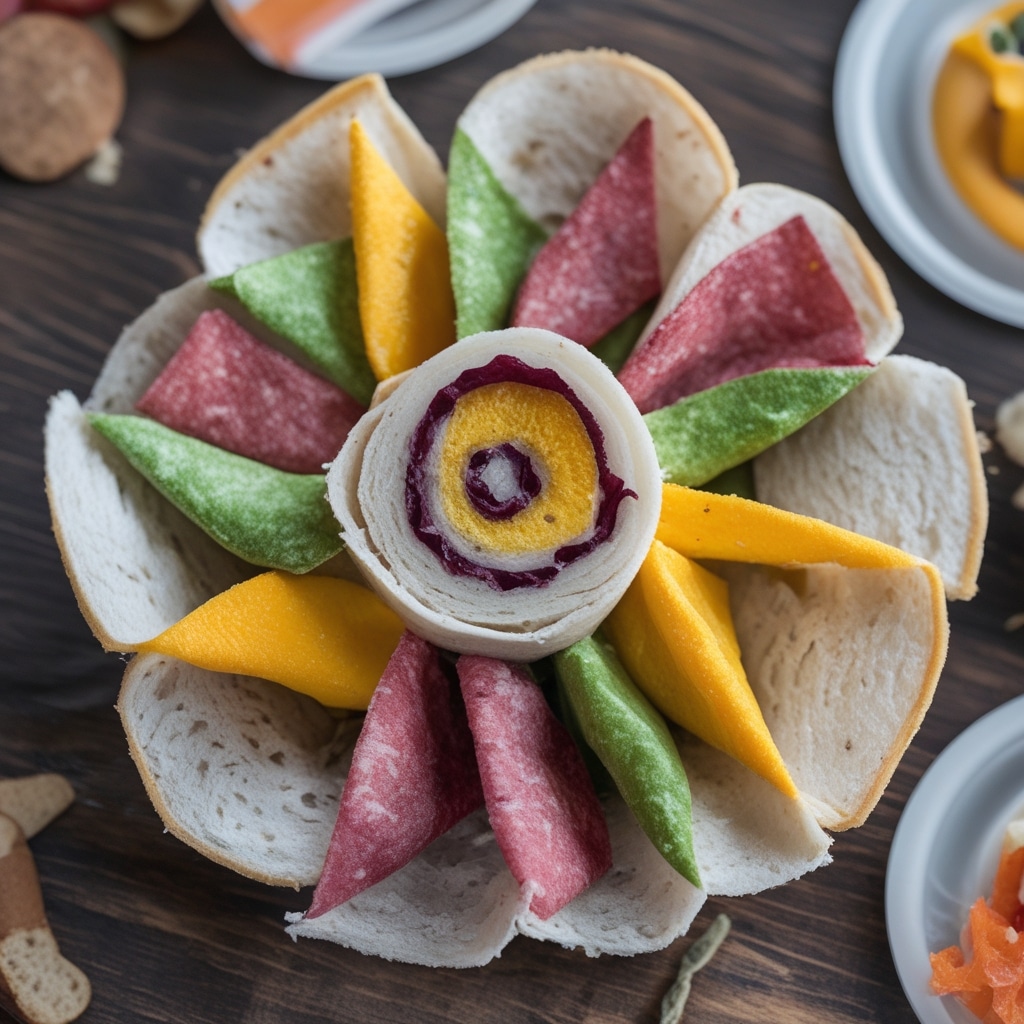 School Lunch Pinwheels