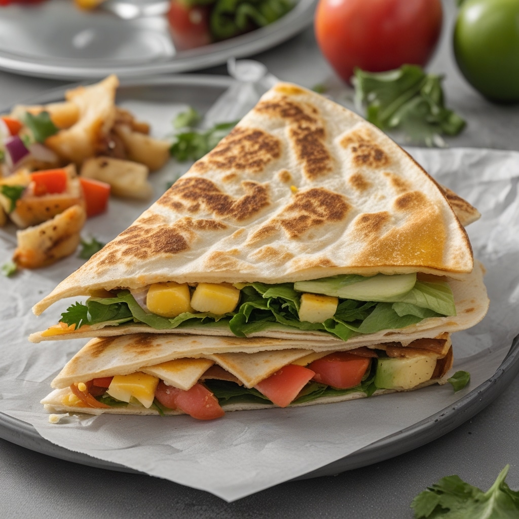School Lunch Quesadilla
