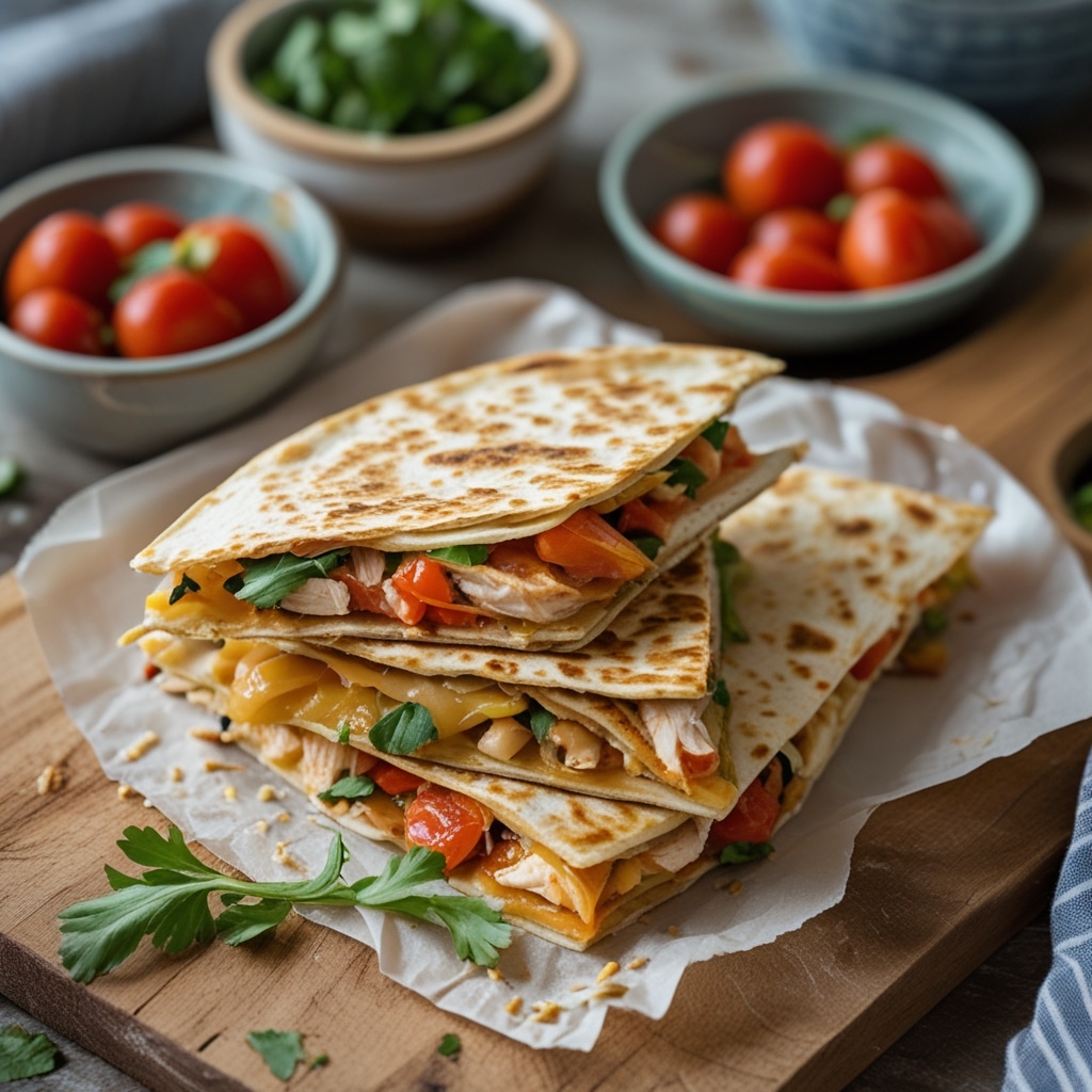 Meal Prep: Delicious Chicken Quesadillas for Kids