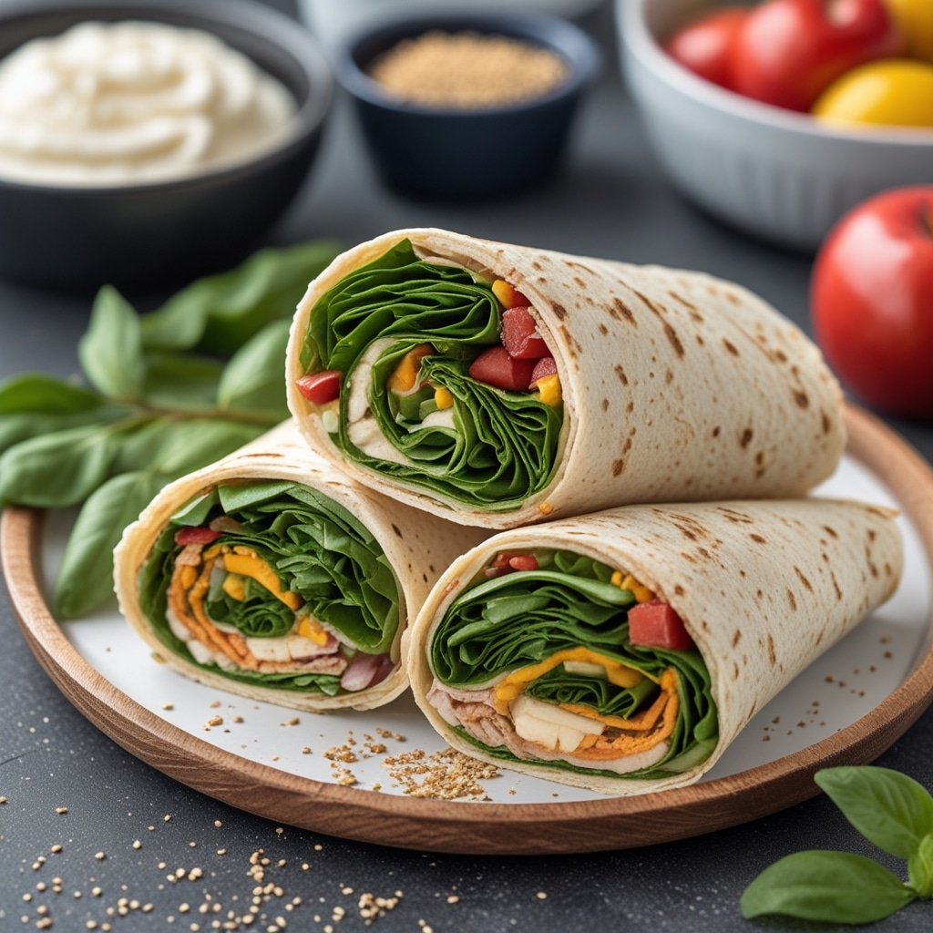 Easy School Lunch Wraps Recipe for Back to School
