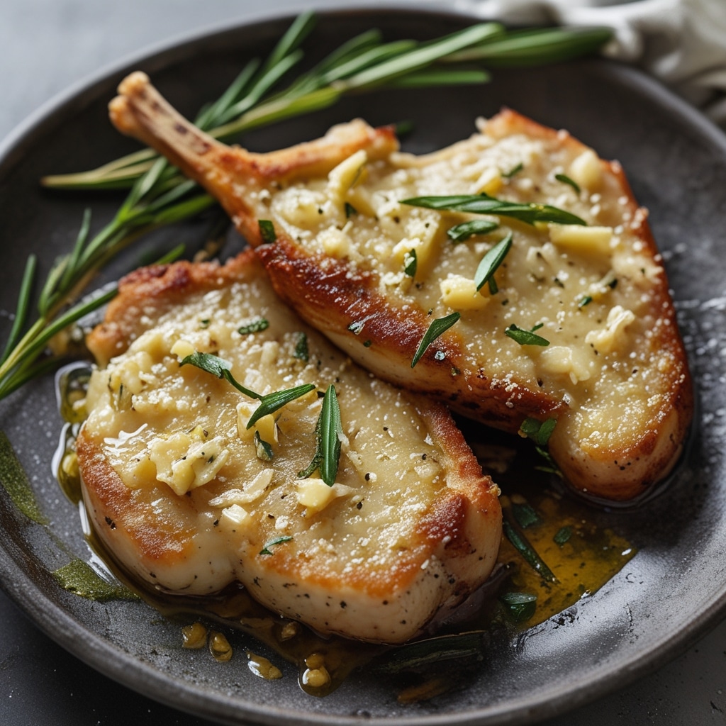 GARLIC PARMESAN CHOPS