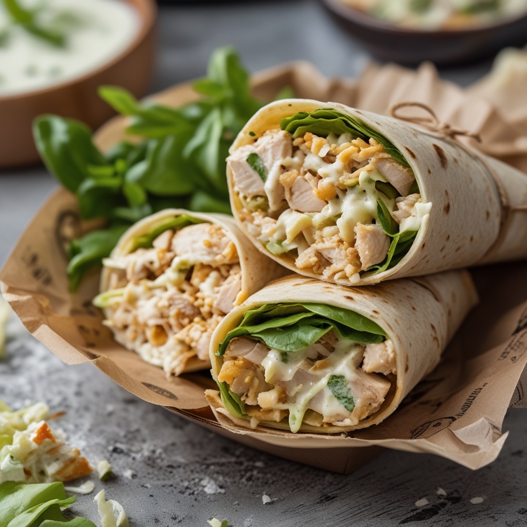 Chicken Caesar Wrap Box