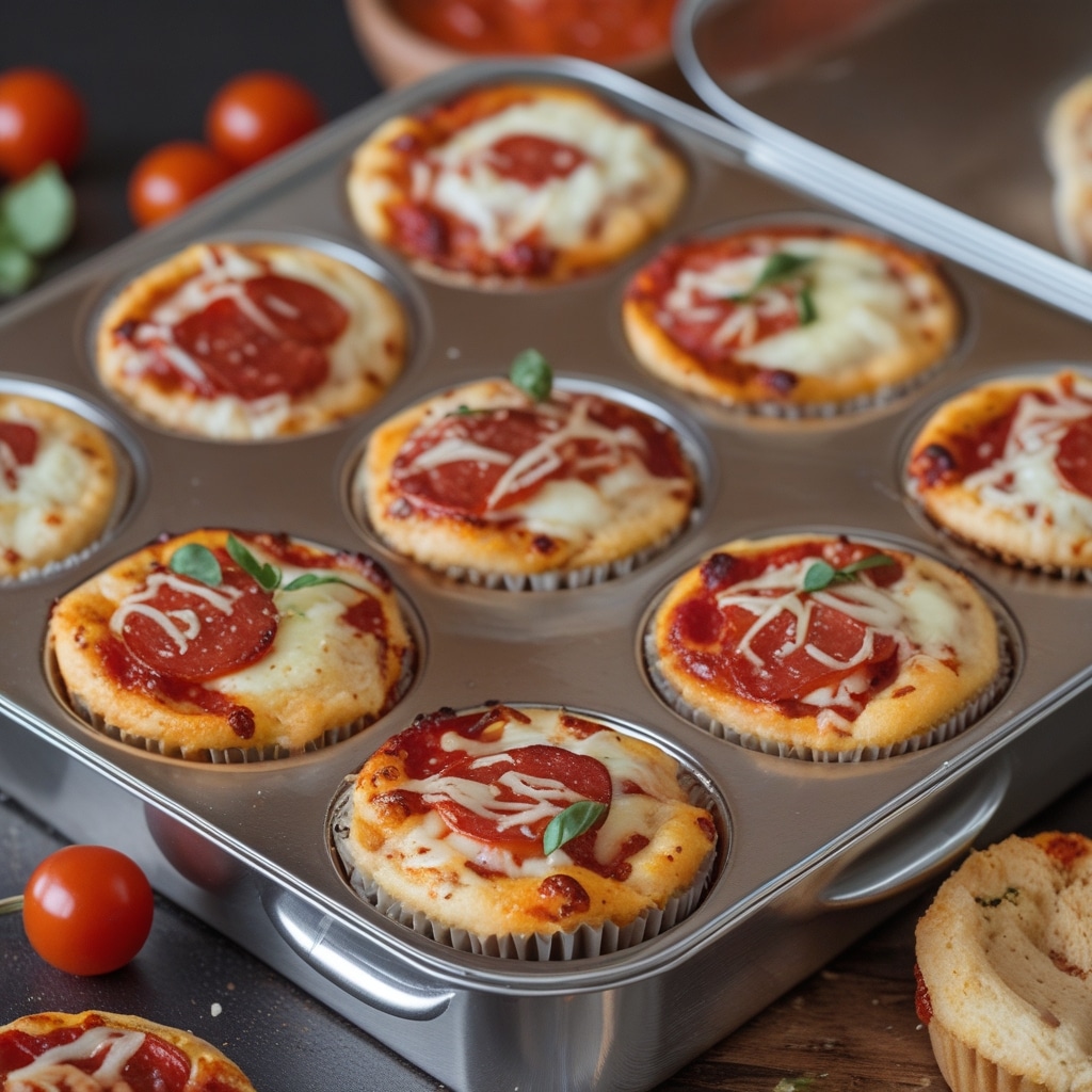 Pizza Muffins Lunch Box