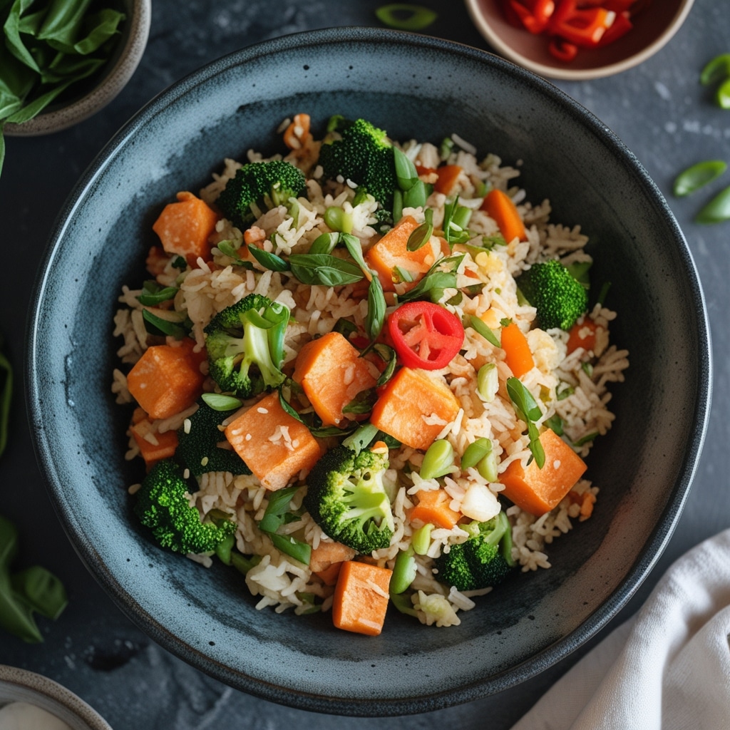 Easy Veggie Fried Rice | Ready in 25 Minutes for Dinner