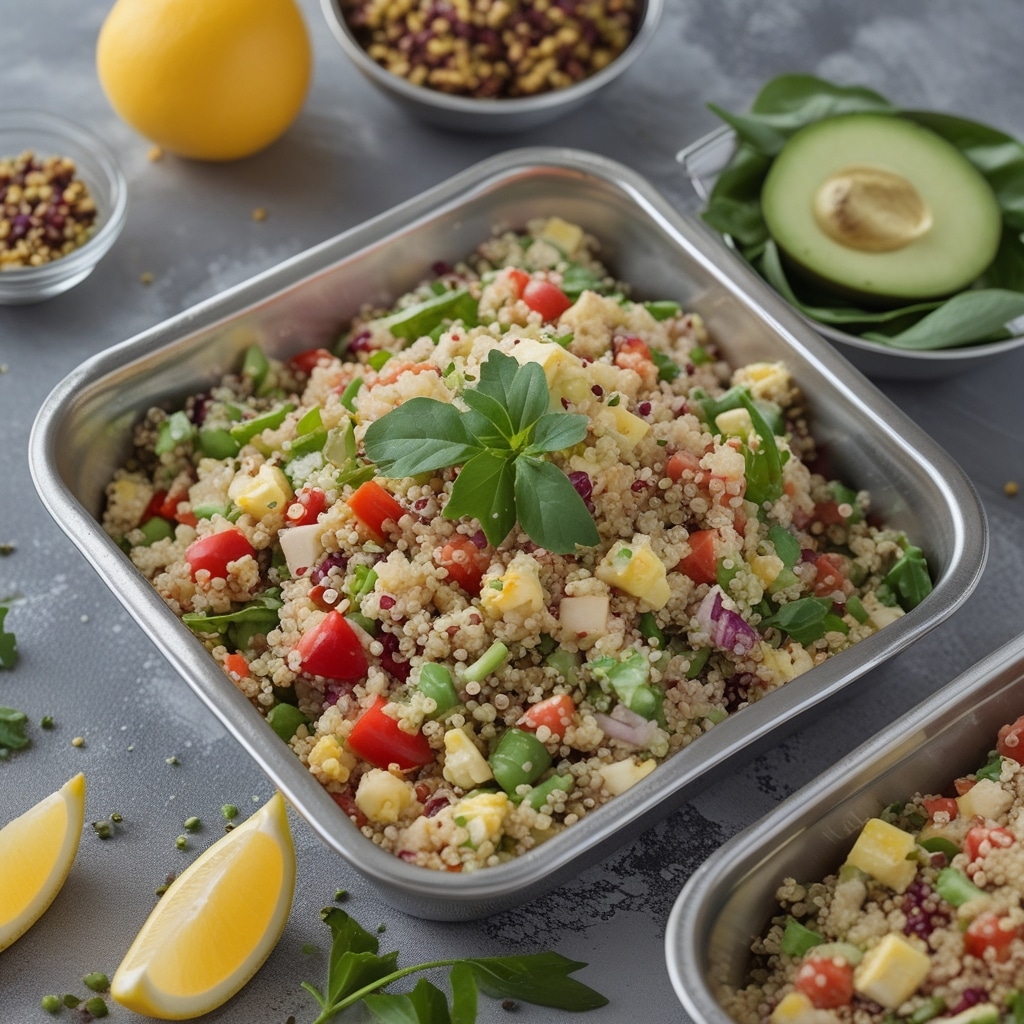 Healthy Meal Prep: Quinoa Salad for Kids' Lunches