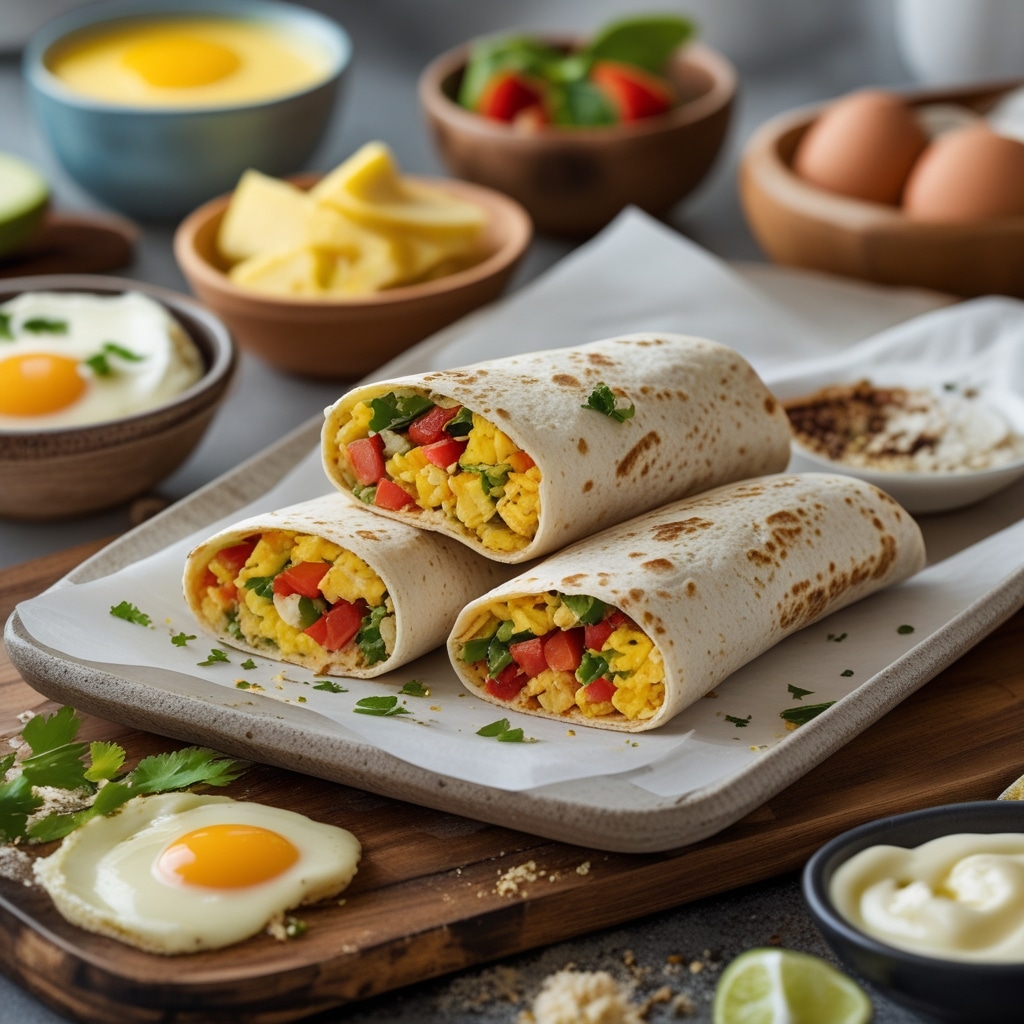 Easy Breakfast: Breakfast Burritos Ready in 30 Minutes