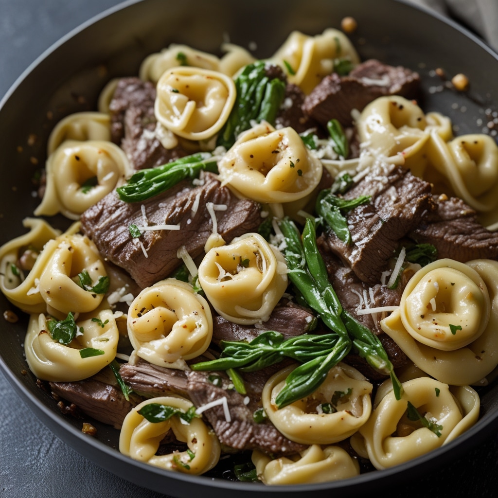 Garlic Steak Tortellini