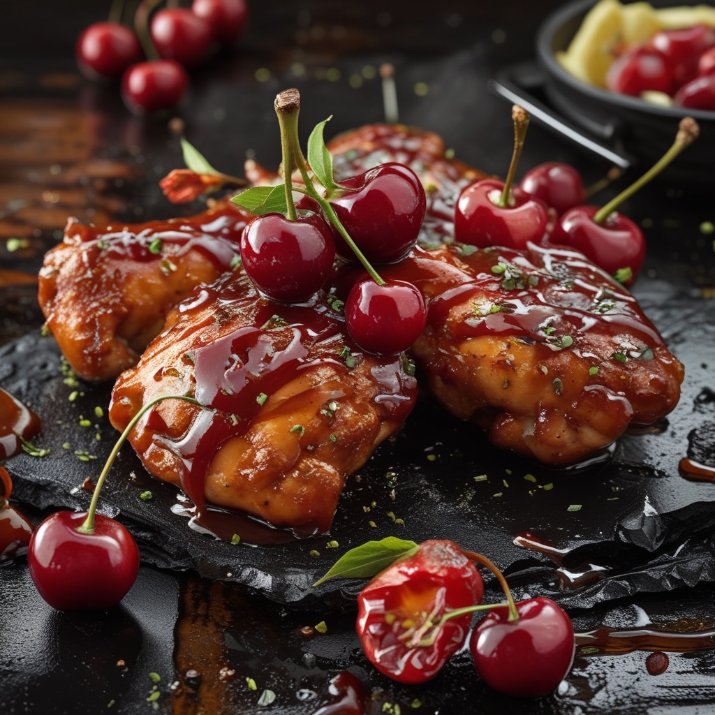 Cherry Dr Pepper BBQ Chicken