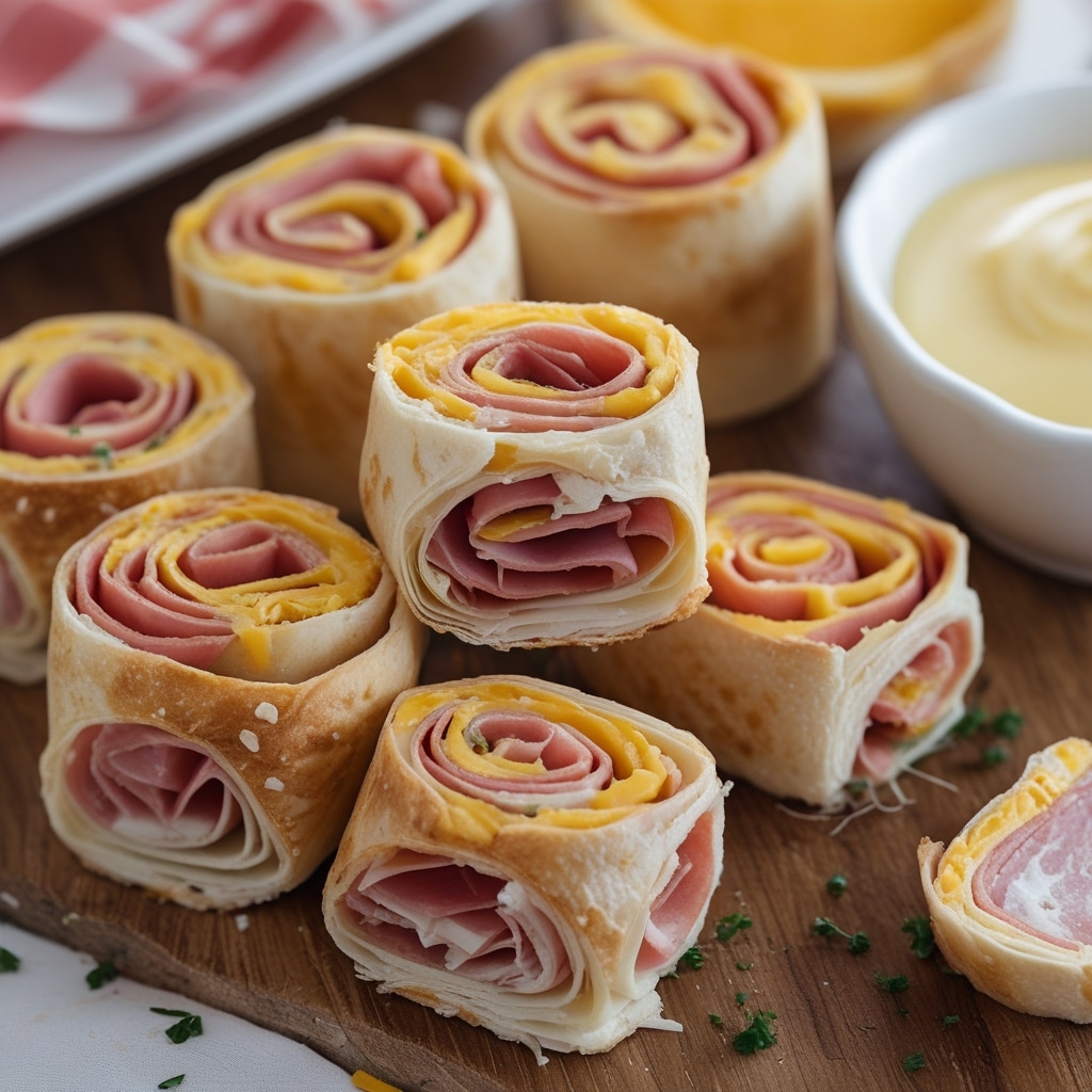 Ham & Cheese Roll-Ups