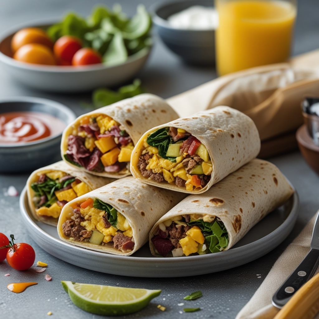 Amazing Breakfast Burritos | Ready to Grab and Go!