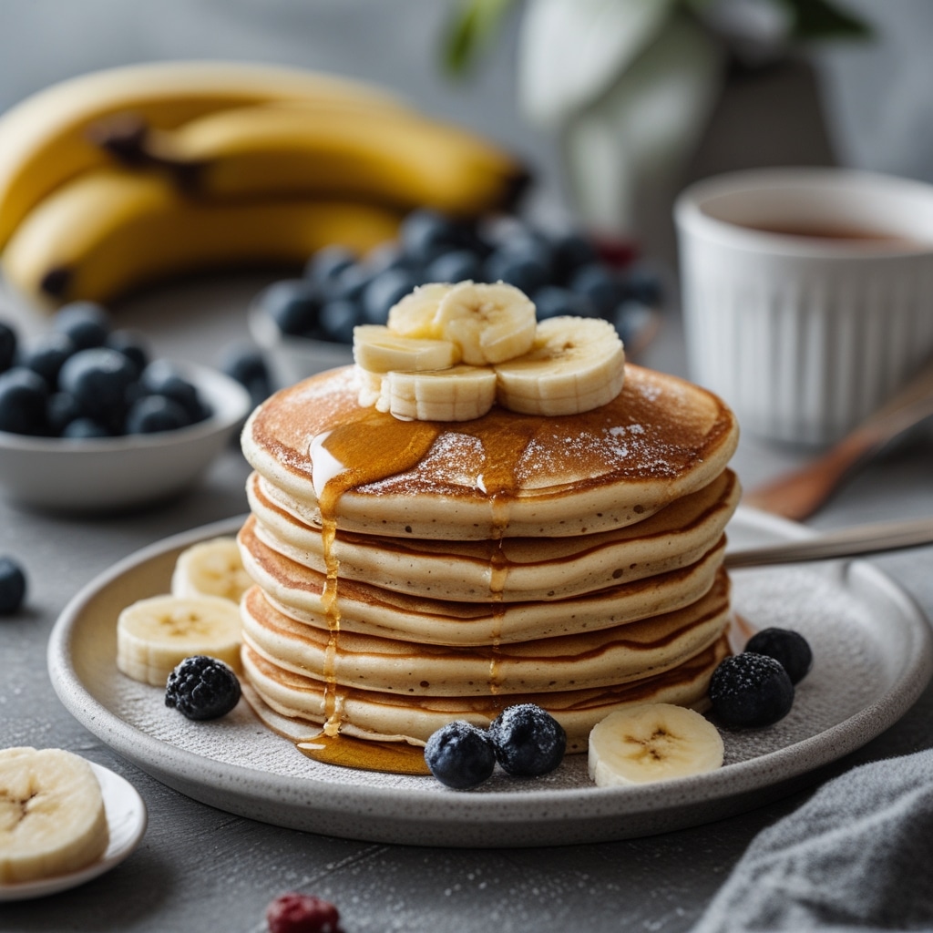 Banana Pancakes: Easy Breakfast Recipe for School Days