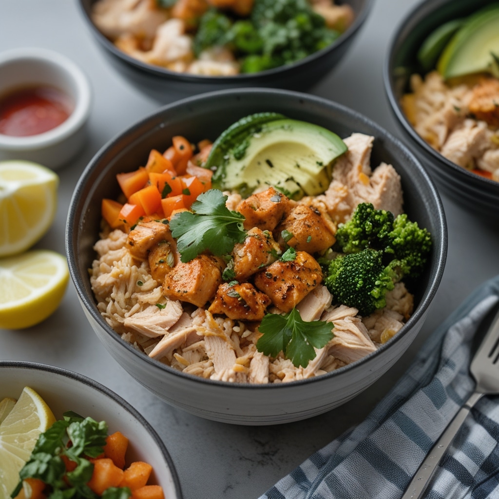 Meal Prep Chicken Bowls