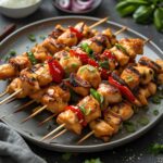 Bang Bang Chicken Skewers