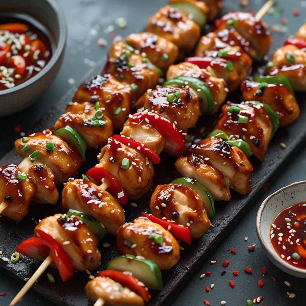 Epic Teriyaki Chicken Skewers