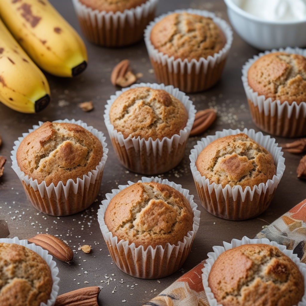 Easy Banana Muffins Recipe for Breakfast or Snack
