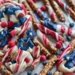 Patriotic Pretzel Rods