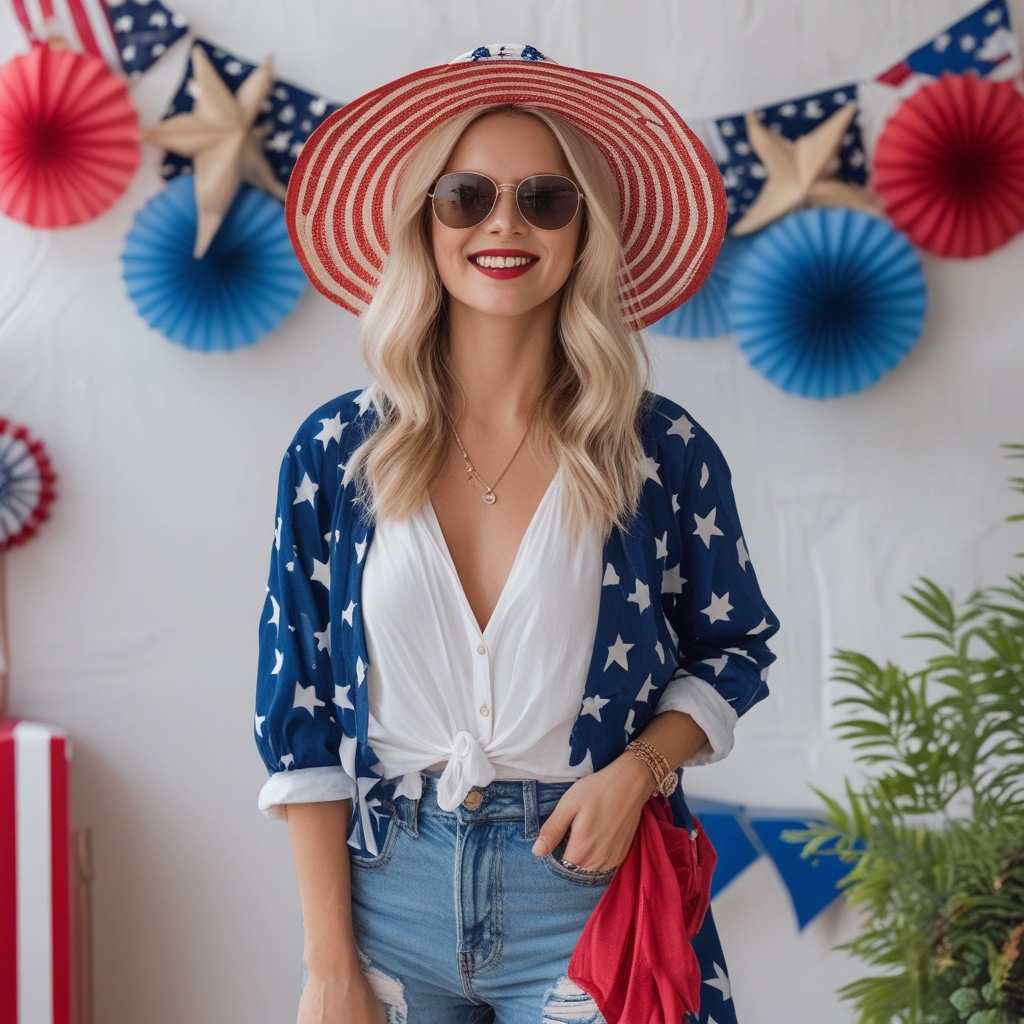 4th of July Party Stylish Life for Moms