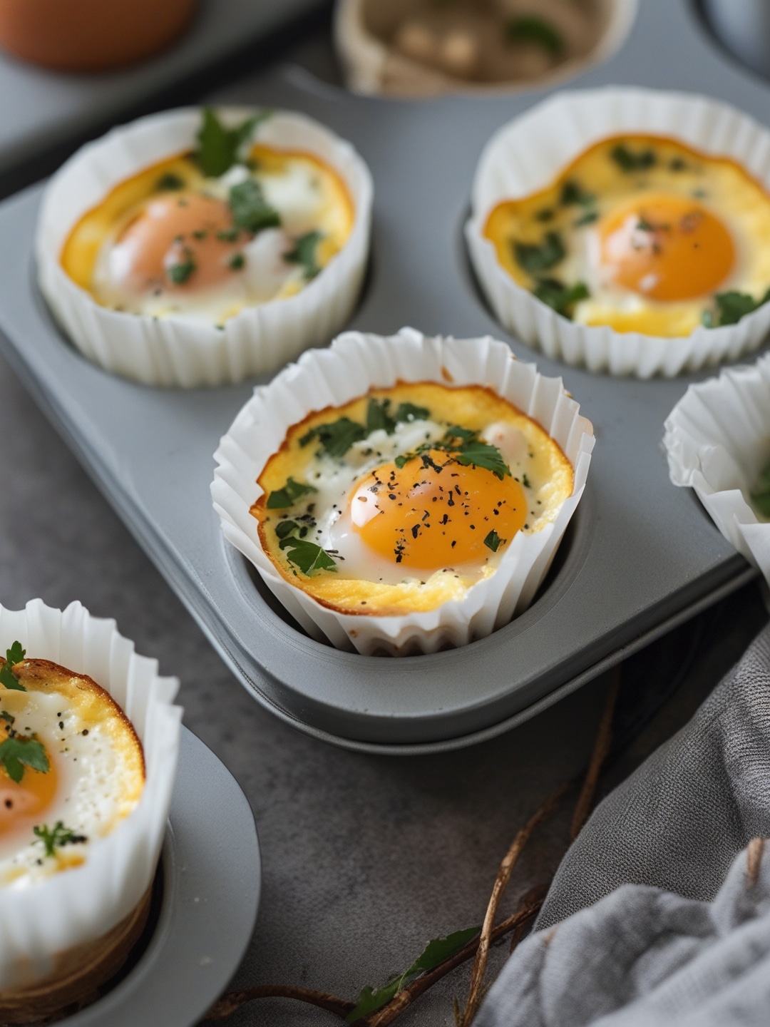 Quick Grab and Go Egg Muffins