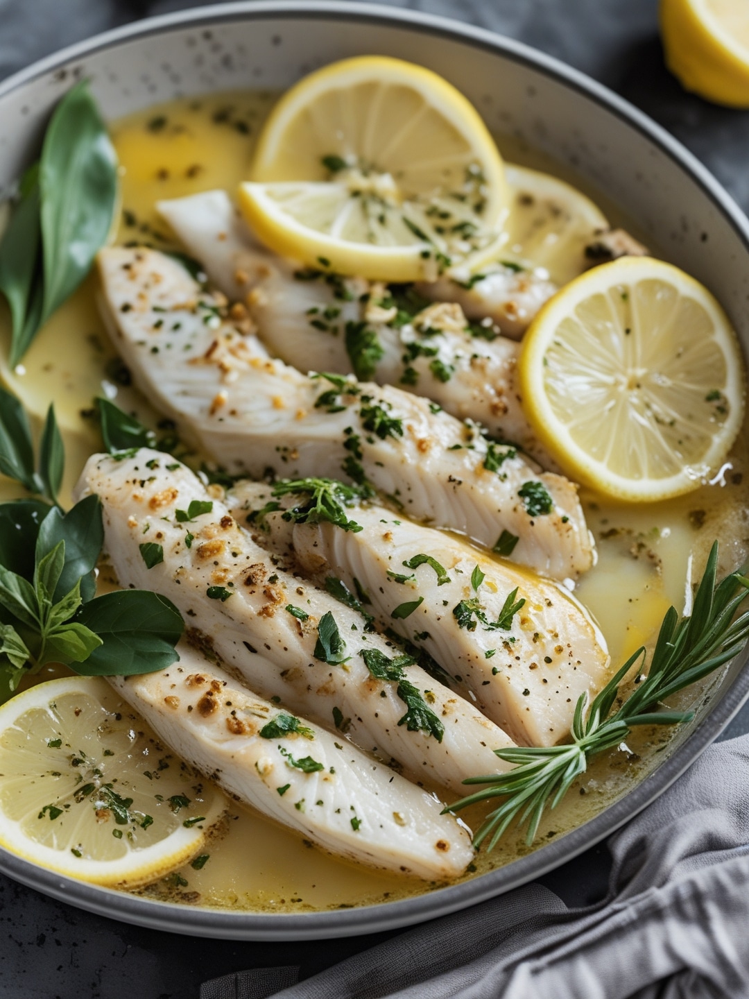 Easy Lemon Herb Tilapia Meal Prep