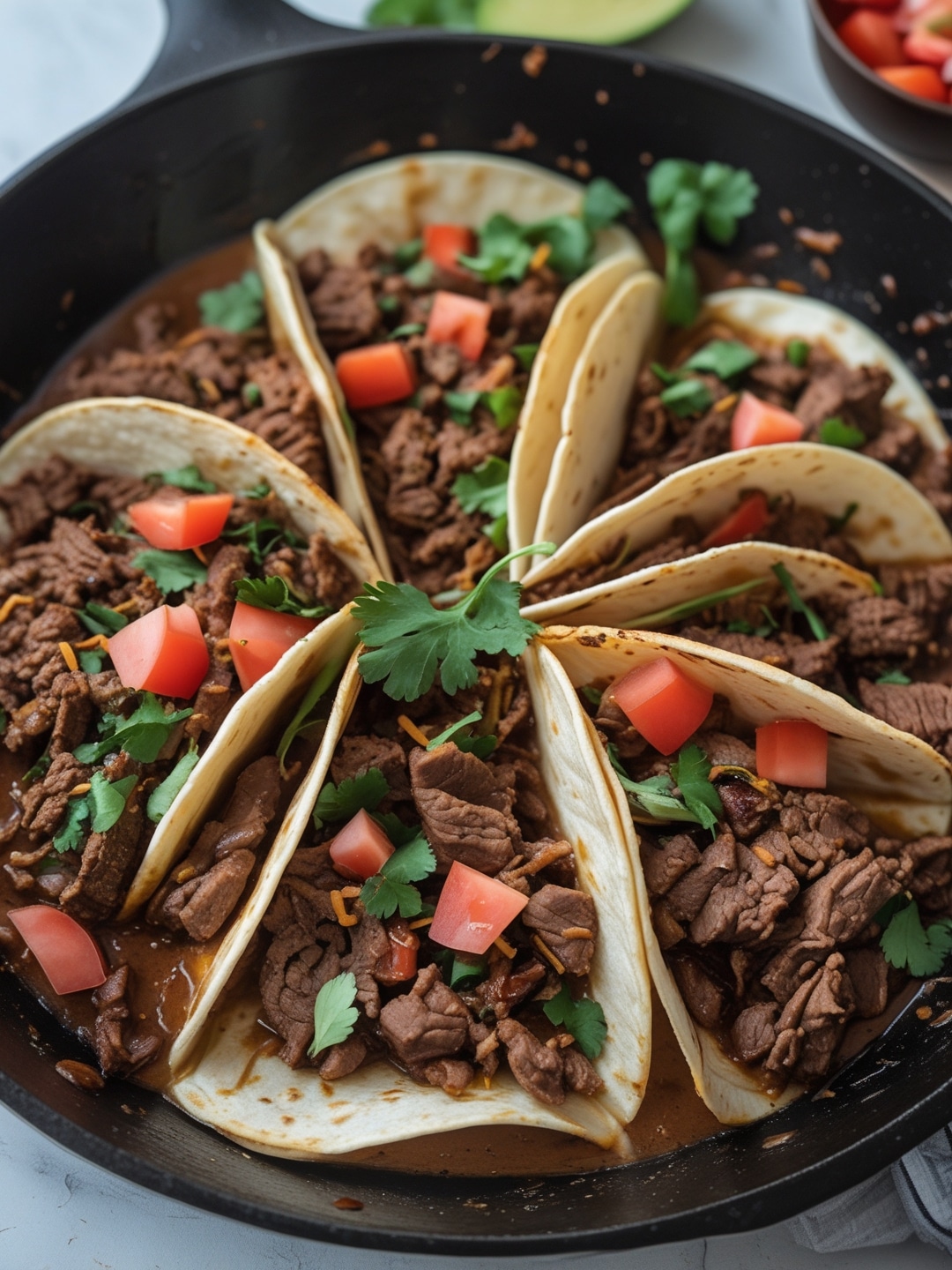 Easy Beef Taco Skillet Meal Prep