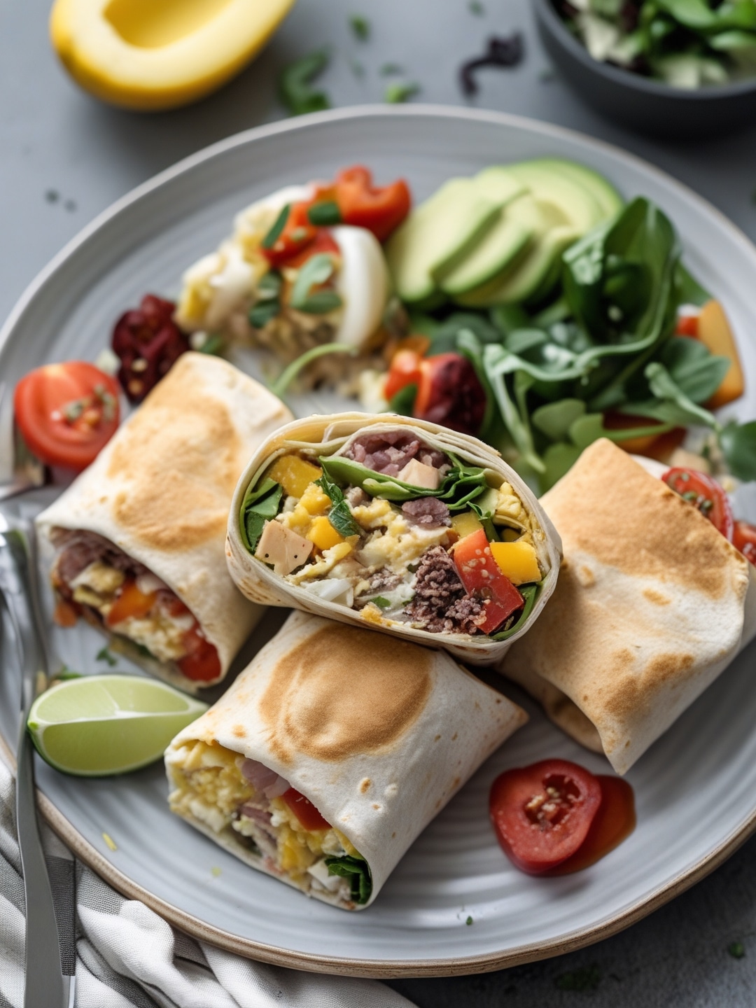 Beginner Friendly Meal Prep Breakfast Burritos
