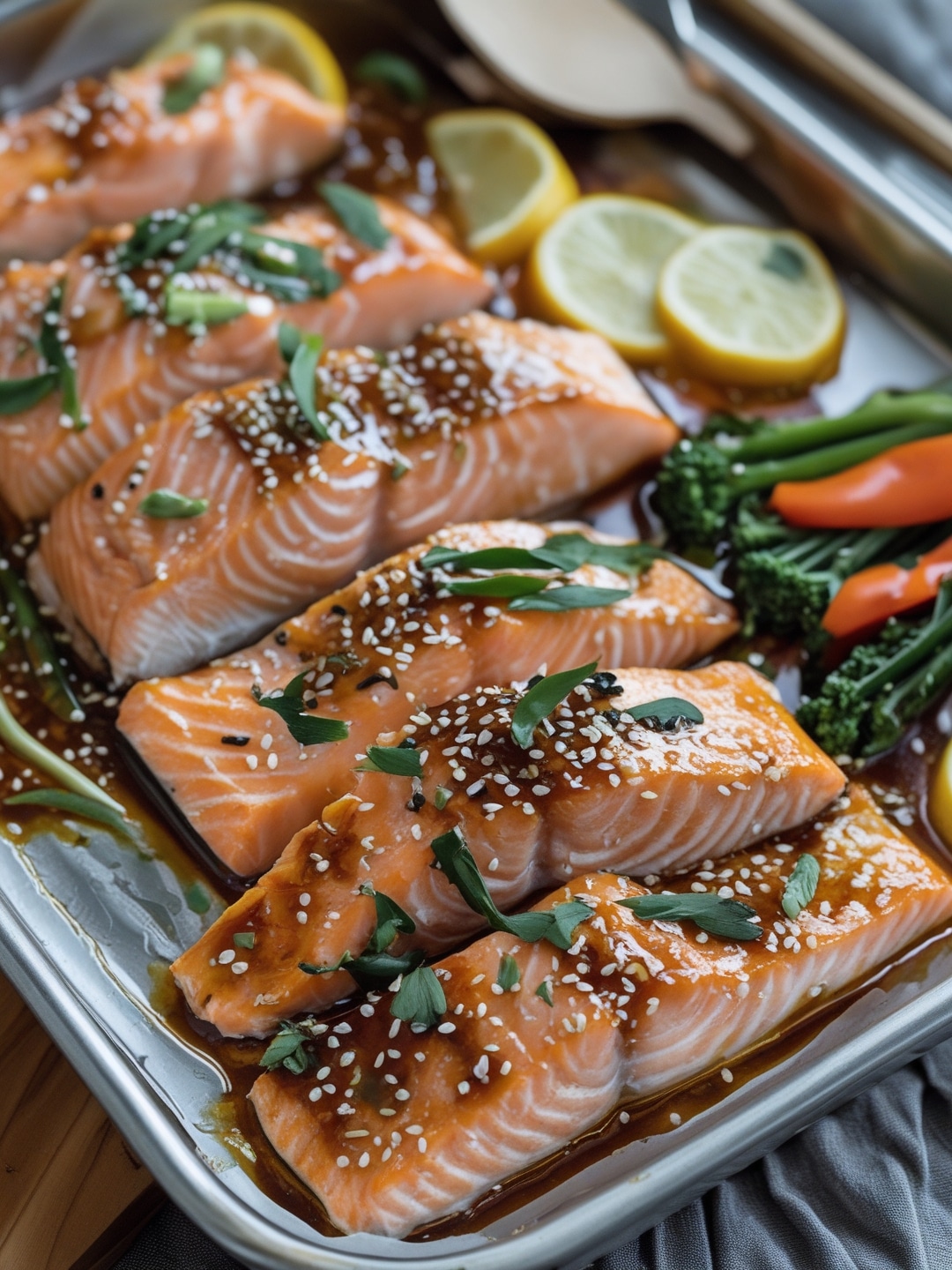 Easy Teriyaki Salmon Meal Prep