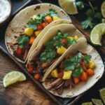 Tacos al Pastor with Pineapple and Cilantro