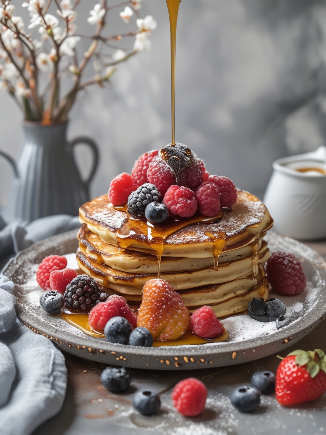 French toast pancakes for a double delight