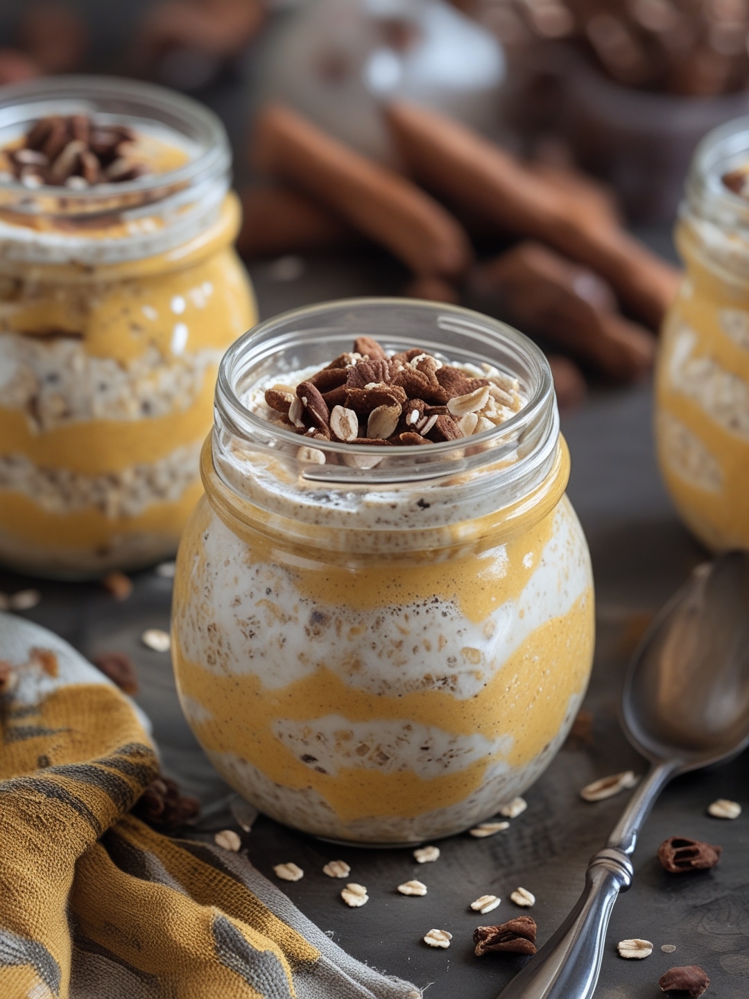 Pumpkin Spice Overnight Oats