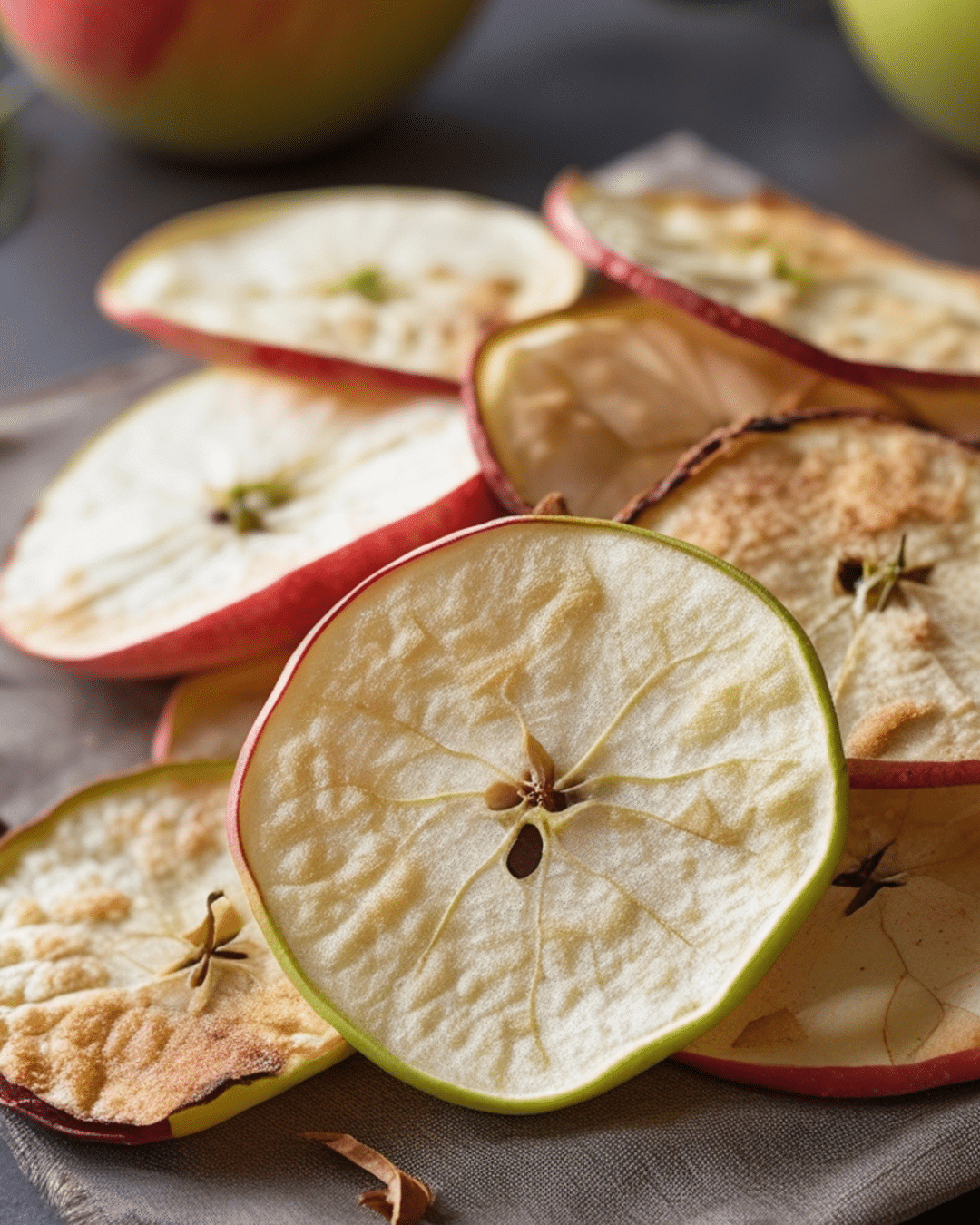 Baked Apple Chips for Healthy Snacking