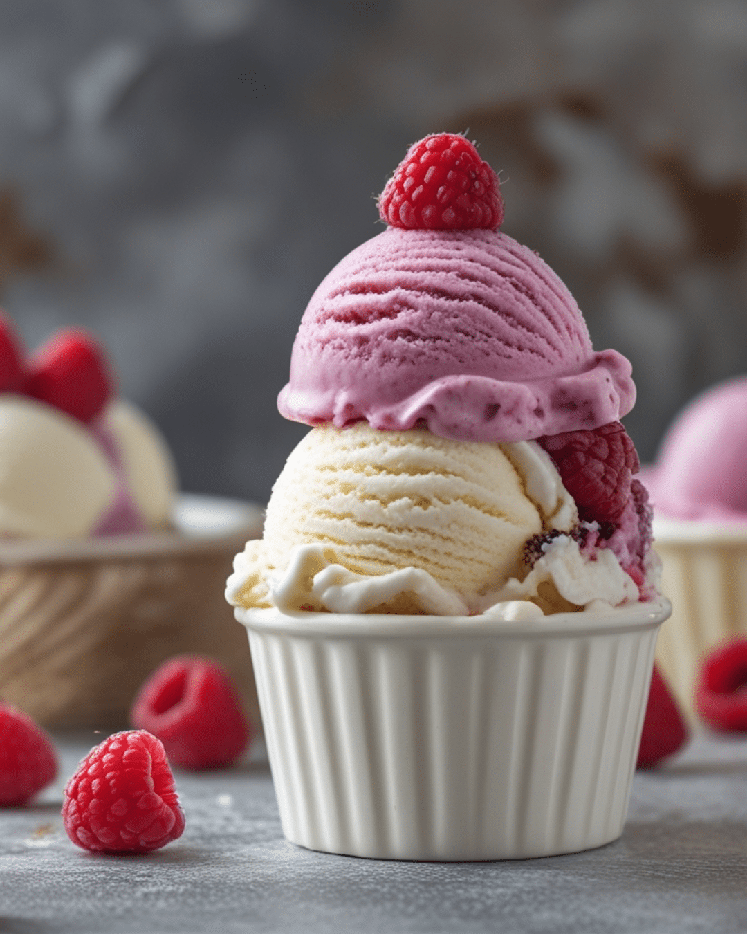 Raspberry Cheesecake Ice Cream