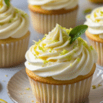 Lemonade Cupcakes with Zesty Frosting