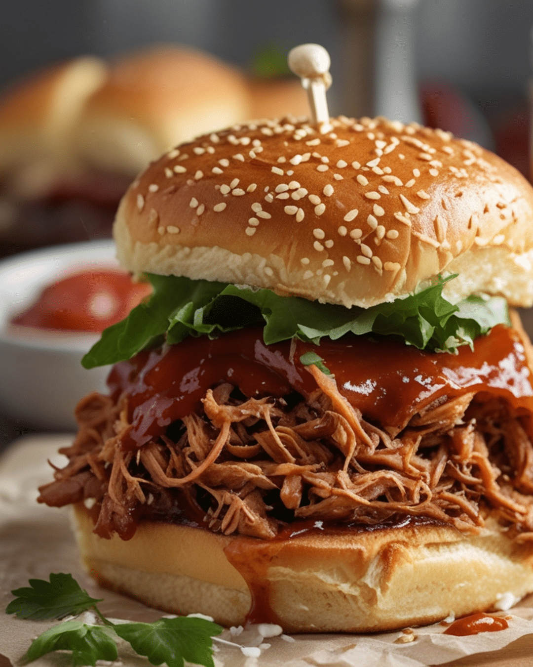 Zesty BBQ Pulled Pork Sliders