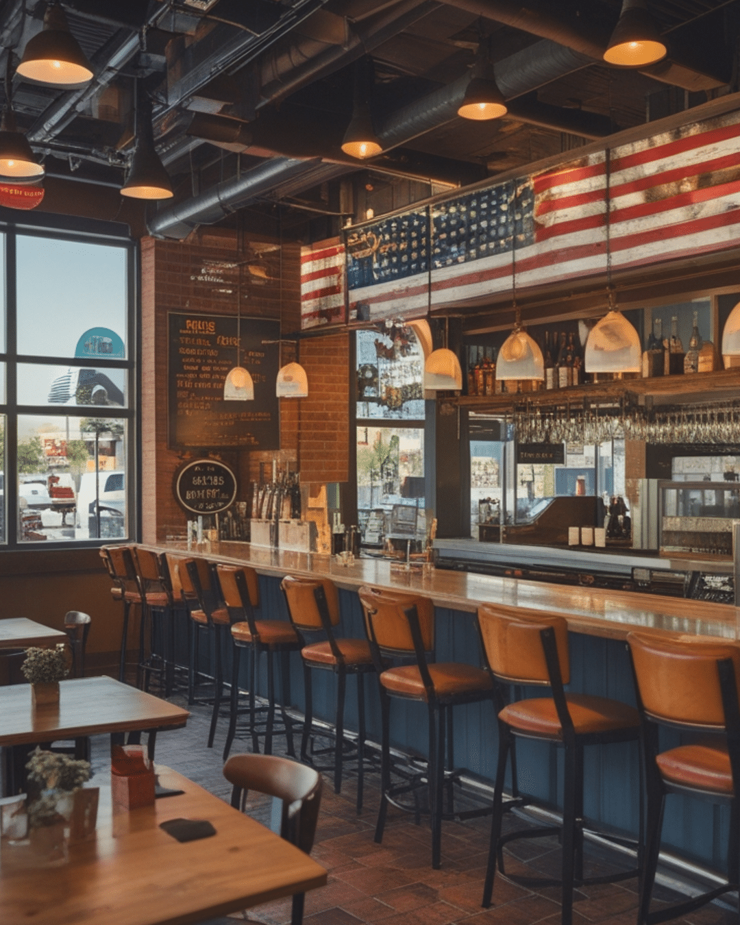 Classic American Burger Bar for Labor Day