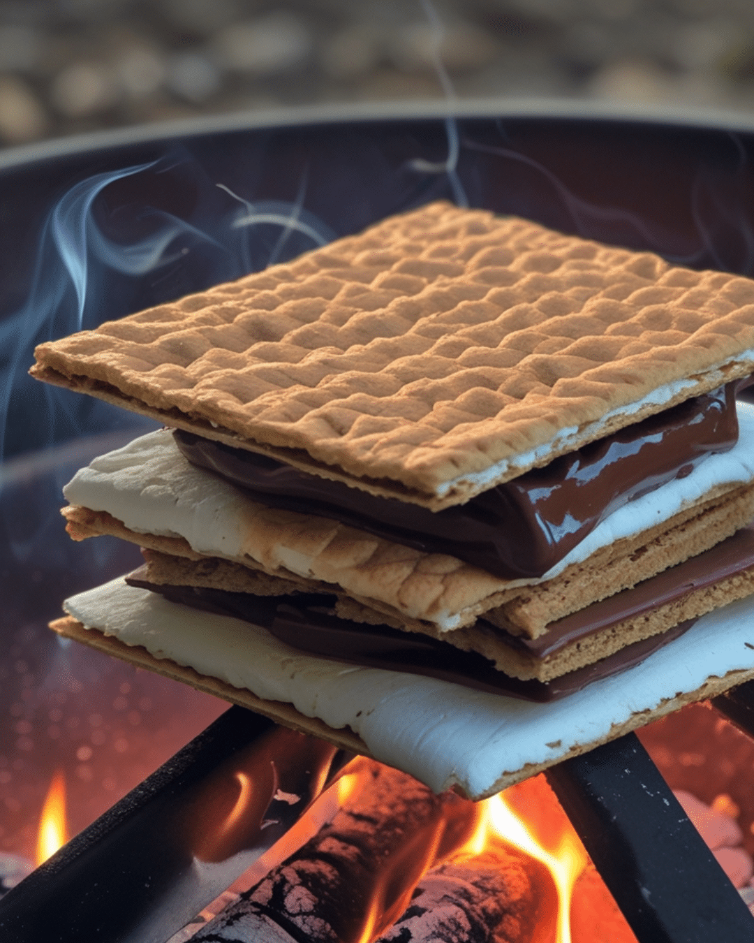 Campfire S'mores S'more: Traditional Method
