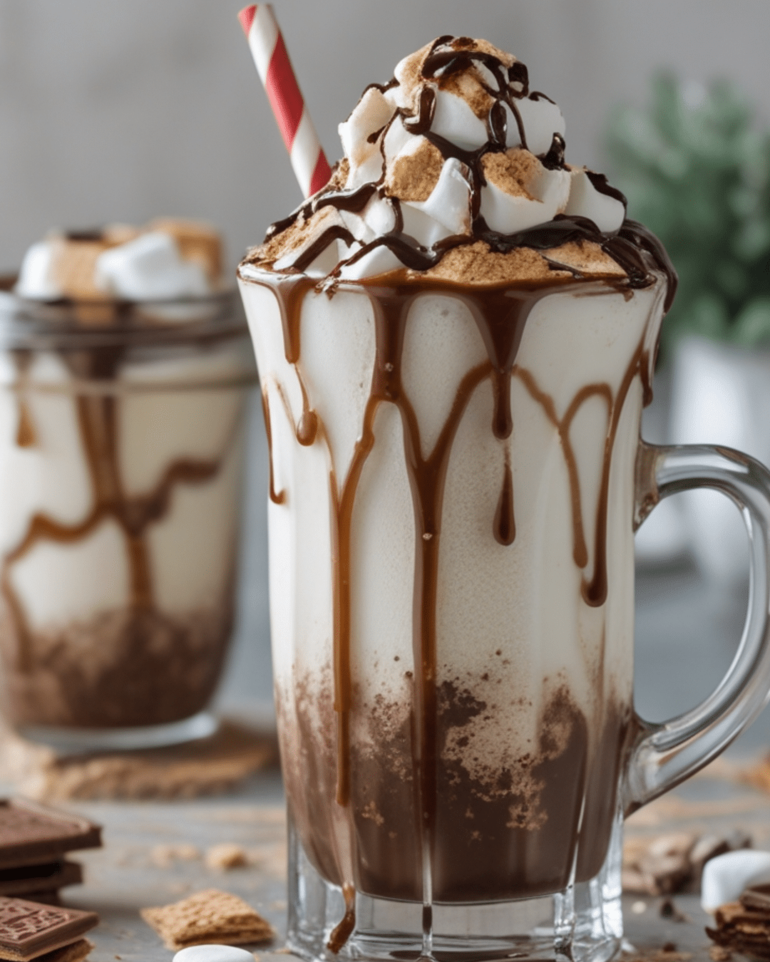 Over-the-Top S'mores Milkshake