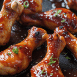Sweet and Spicy BBQ Chicken Drumsticks