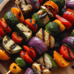 Grilled Vegetable Skewers for Summer Picnics