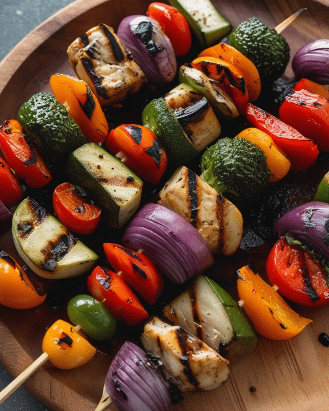 Grilled Vegetable Skewers for Summer Picnics