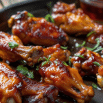 Bourbon-Infused BBQ Chicken Wings