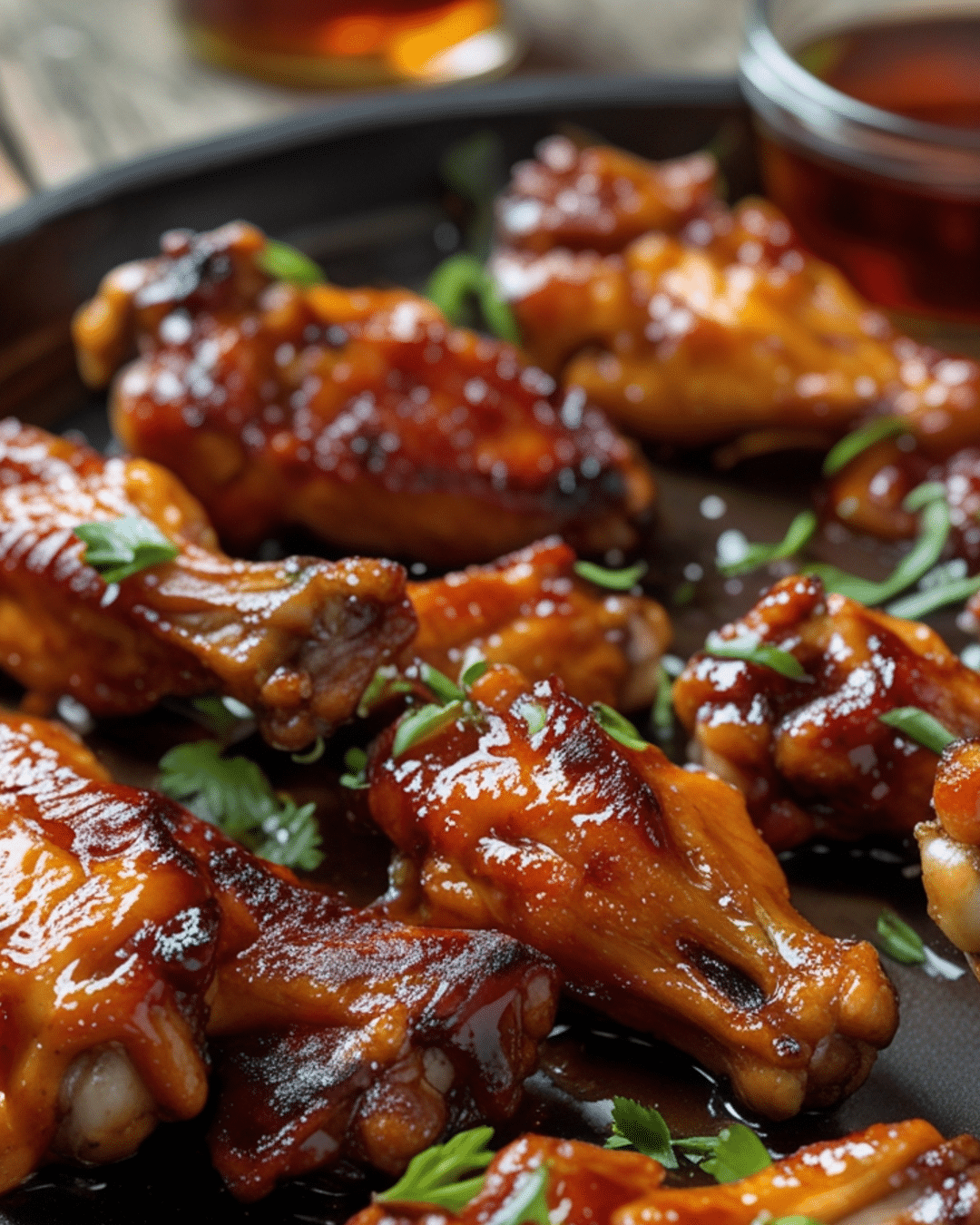 Bourbon-Infused BBQ Chicken Wings