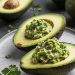 Guacamole-Stuffed Avocados: Double the Avocado