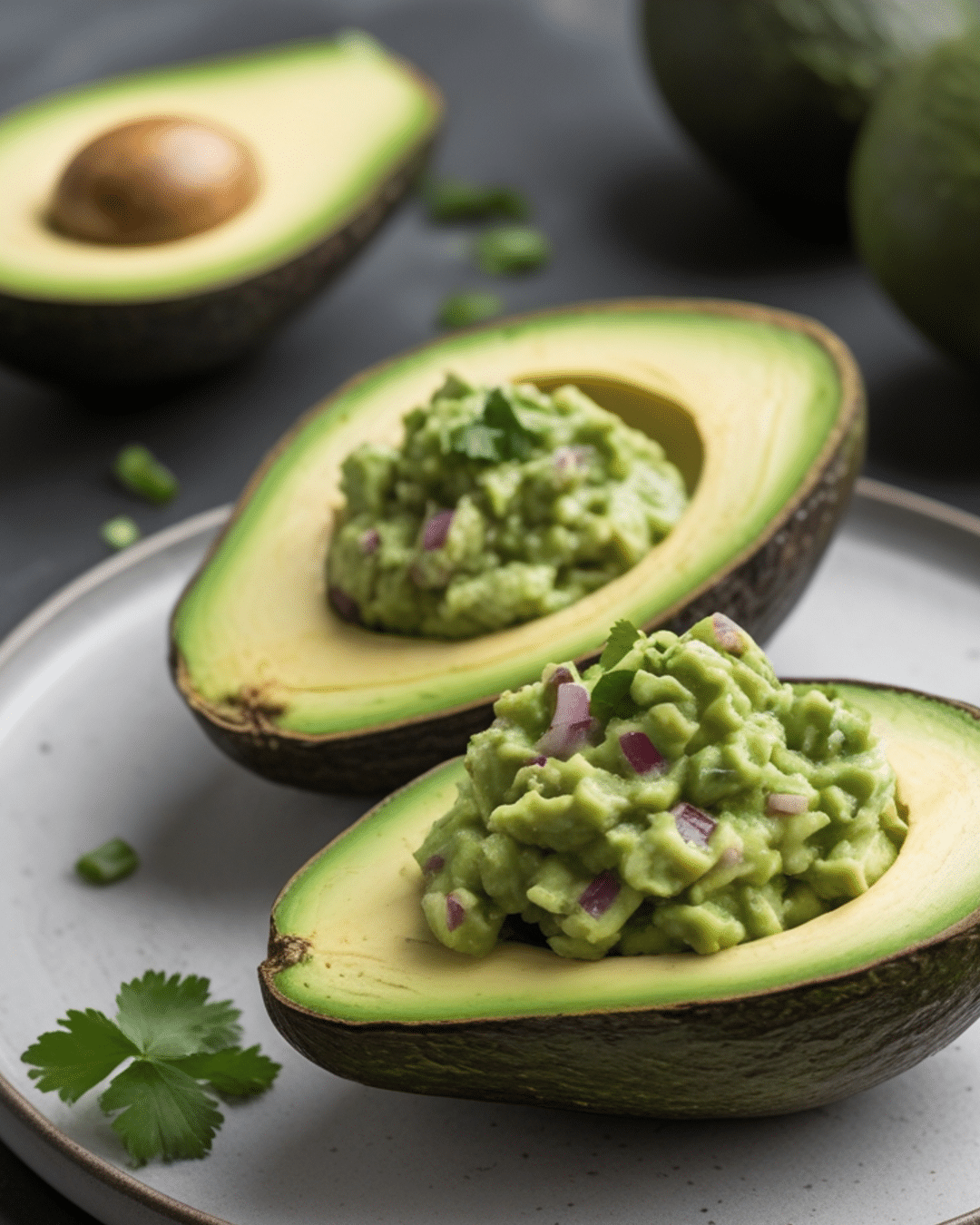 Guacamole-Stuffed Avocados: Double the Avocado