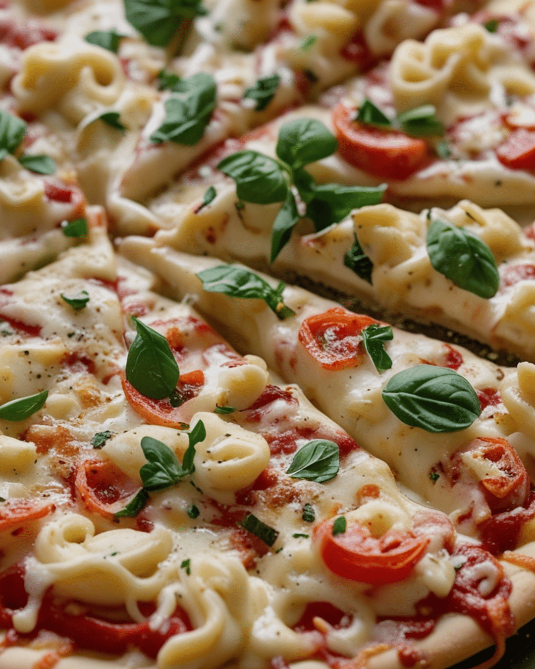 Creamy Alfredo Cheese Pizza for a Gourmet Touch