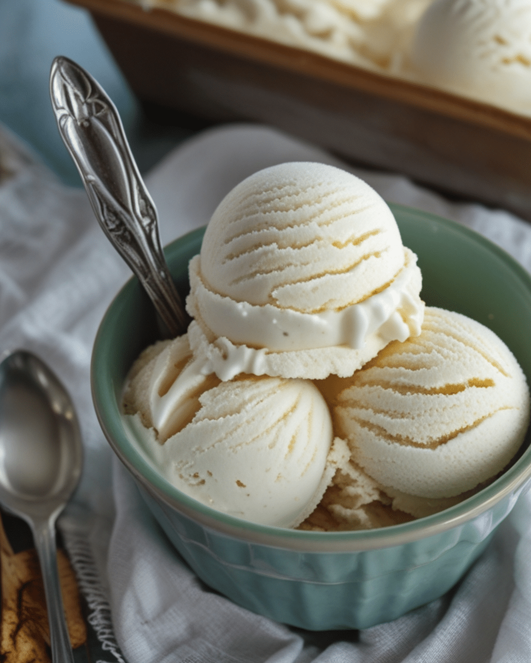 Creamy Vanilla Bean Homemade Ice Cream