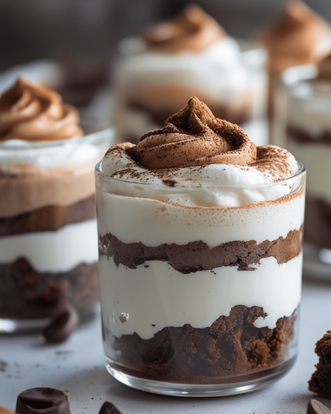 Affogato Style Brownies