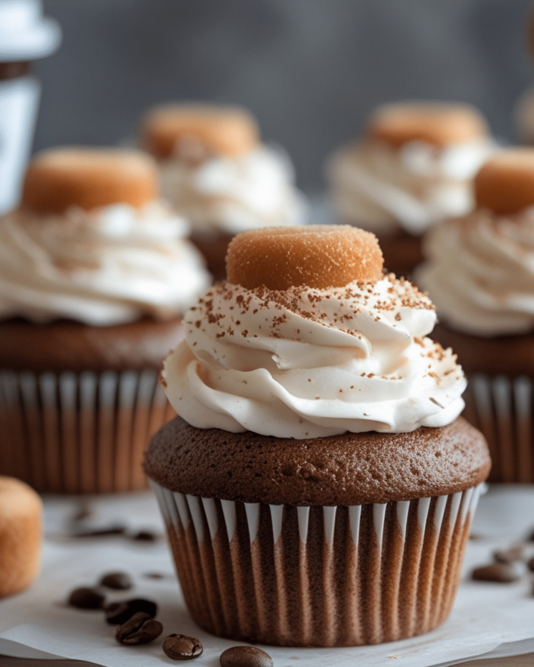 Coffee and Donut Cupcakes