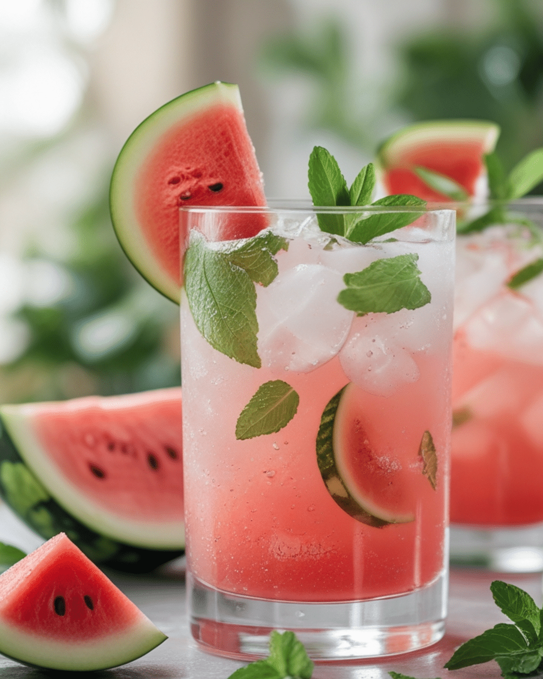 Refreshing Watermelon Mint Lemonade
