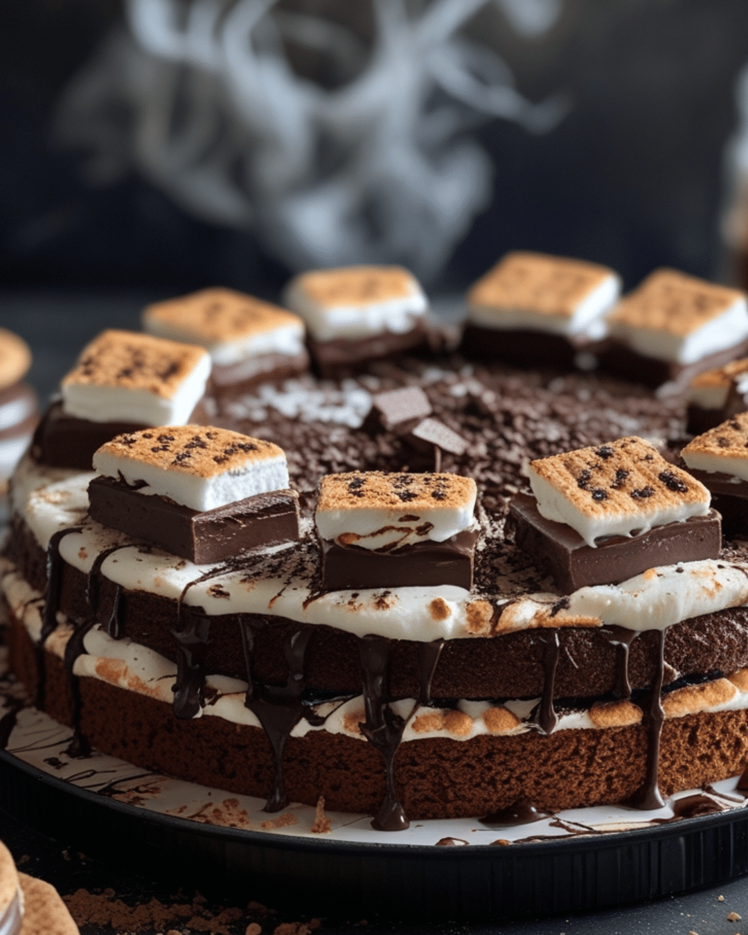 Decadent S'mores Cake Recipe
