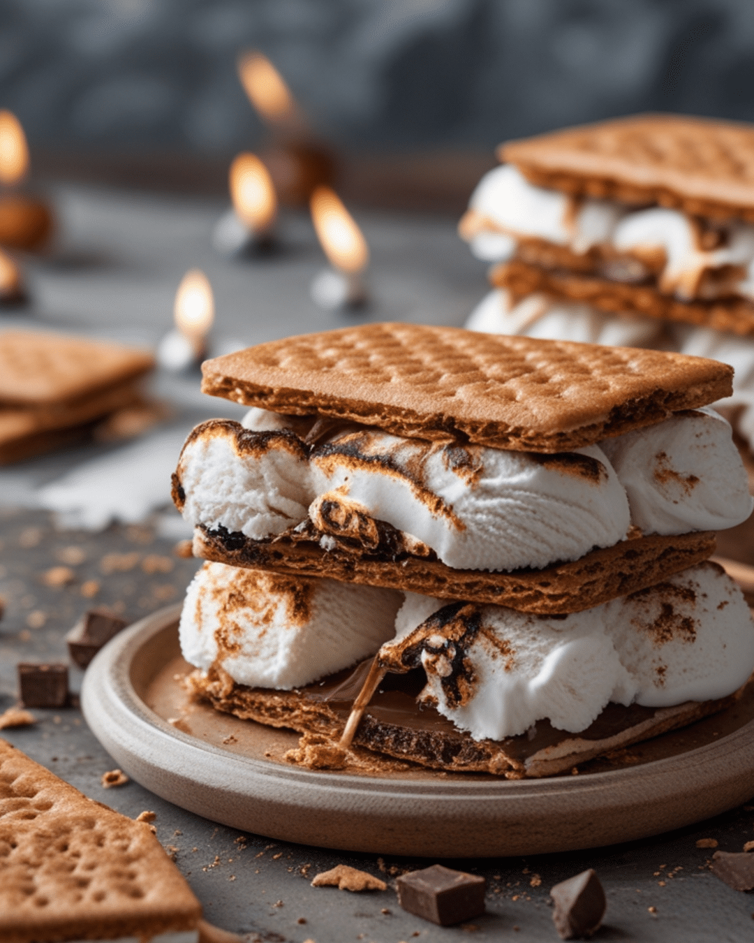 S'mores Ice Cream Sandwiches